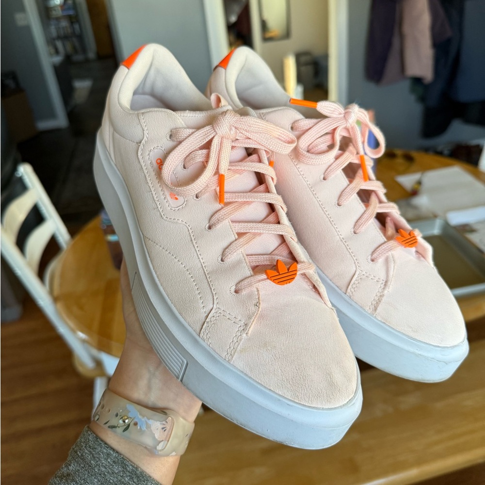 Adidas platform sneakers